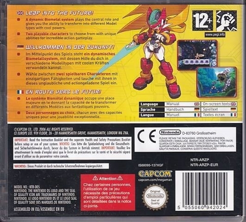 Megaman ZX - Nintendo DS (A Grade) (Genbrug)
